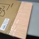 6 Pack Art Acoustic Panels for Wall and Ceiling, High Density 48" X 72"Large Wood Grain Printing Sound Absorbing Panel, Decorative Soundproof Wall Panels-Walnut color