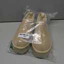 Slipper for Women Men Suede Braided Mini Boots with Fluffy Fur Lining Short Ankle Boots for Autumn Winter Warm Casual Comfort Shoes Size 41