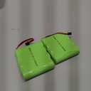 Blomiky 2 Pack 4.8V 2200mAH AA NiMH Rechargeable Battery with SM-2P Plug and USB Cable for SY-E511 Some RC Excavator RC Vehicle Car Truck Crawler / 4.8V NiMH 2