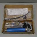 Mini Grease Gun (3000PSI) with 3oz Cartridge Grease and 12'' Flex Hose, Grease Gun Coupler, Grease Injector Needles, Marine