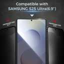 MAGIC JOHN 3rd Gen Samsung Galaxy S25 Ultra Privacy Screen Protector 6.9 Inch 2 Pack