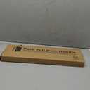 LVYIHAN Matte Black Square Barn Door Handles 12"/24"/36"/48"/59'', Pull Push Long French Door Handle Double Sided, Large Front Exterior Shower Door Pull Handles