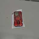 MMHUO for iPhone 16 Pro Case with Adjustable Camera Protector & Screen Protector,[Compatible with MagSafe] [Military Grade Protection] Shockproof Phone Case for iPhone 16 Pro,Red