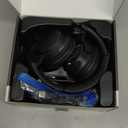 Wireless Headphones for TV, TV Headphones Wireless for Seniors with Transmitter Charging Base, Perfect Audio Sync, Ideal Gift for The Mom, Seniors, Parents (Black)