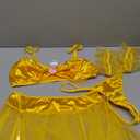 Women's Sexy Princess Lingerie Set - Fairytale Cosplay Fantasy Costume Gold, L