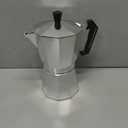 Primula Classic Stovetop Espresso and Coffee Maker, Moka Pot for Italian and Cuban Caf Brewing, Greca Coffee Maker, Cafeteras, 6 Espresso Cups, Silver