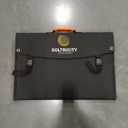 120W Portable Solar Panel & Flexible Solar Panel for Camping | 23% High Efficiency ETFE Foldable Solar Panel | Charger with USB-C & Lightweight with Emergency Power Supply