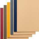 MUJI Set of 5 Notebooks 30 Sheets, Color Ruled B5 76316145 Multicolor
