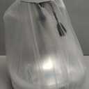 Vanity Stool with Storage, Makeup Room Seat Chair, Adjustable Height 17.9" to 24.4", PU Leather Round Vanity Chair with Removable Tray, Bathroom, Bedroom, Office, 360 Swivel Stool, White