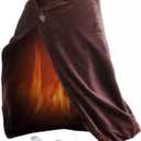 USB Heated Warm Fleece Shawl & Wrap Intelligent Electric Heating Blanket Kneepad for HomeCoffee