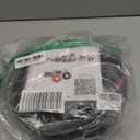 10FT Twin Wire Solar Panel Extension Cable, 10 Gauge PV Wire with IP68 Female & Male Waterproof Connectors, Flame Retardant Protective Sleeving and Dust Caps for Home, RV, Photovoltaic Systems