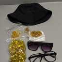 GIFIKOI Hip Hop Costume Kit 80s 90s Rapper Accessories