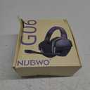NUBWO Wireless Gaming Headset with Mic for Ps5 Ps4 PC, Zero Interference, 100-Hour Battery All-Day Play, 23ms Sync for Fortnite & Call of Duty/FPS Gamers, Triple Mode All Devices Compatible - Purple