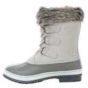 Northside Womens Katie Winter Snow Boots - Waterproof Rubber Shell Removable Cushioned EVA Insole - Faux Fur Collar & D-Ring Lacing System, US 9
