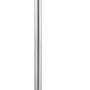 Toilet Paper Holder Free Standing with Natural Marble Base, 26" Height Floor Free Standing Toilet Paper Holder Brushed Nickel (Basic Model)