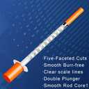 3 x Lab Liquid Dispensing Supplies 31Ga 1.0 cc/mL-U-100,5/16" 8mm Individually Wrapped,30Pack