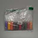 MLOLM 24 Sets Thanksgiving Sand Art Kit, DIY Fall Harvest Pumpkin Painting Craft with Colored Sand, Create Your Own Autumn Themed Art for Home Party Festival Activity Decor and Holiday Gift