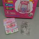 Pop Up Princess Tent with 50 Balls,Ball Pit with for Kid Girl Birthday Gift,Princess Toys for Toddlers with Carrying Bag,Play Tent for Kids Indoor|Outdoor