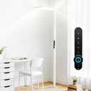 SAMPHON 120W Led Floor Lamp, 10500LM Full Spectrum Eye Care Standing Lamp, 77" Motion Sensor Floor Lamps, Bright Reading Floor Lamp for Living Room, Study Room, Bedroom, Office, 4000K Natural Daylight