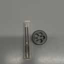 uxcell 1/2-12 BSW Machine Tap and Die Set,Right Hand Thread Tap Round Die 4 Flutes HSS Taper Silver Tone (2Pcs)