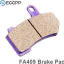 ECCPP Brake Pads for FLHTCU Ultra Classic Electra Glide 2008-2022, FLHR Road King FLHX Street Glide 2008-2022, Front and Rear Braking Pads Kits Set