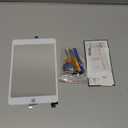 Touch Screen for iPad mini 5 A2124 A2126 A2133 Digitizer for iPad mini 5 Screen Replacement Glass with Repair Kits 7.9 inches (White, Not includ LCD)