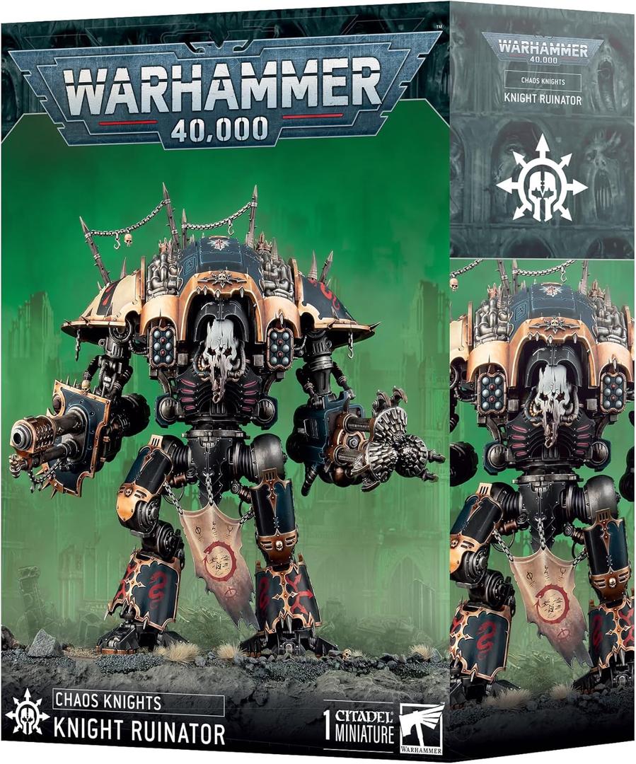 Games Workshop - Warhammer 40,000 - Chaos Knights: Chaos Knight Ruinator (Desecrator/Rampager/Abominant)