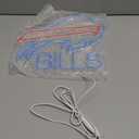 Buffalo Football Neon Signs Led Sign for Wall Decor Rugby Team Light Up Sign Suitable for Man Cave Office Bar Pub Wall Art Gifts for Teen Boys (blue)