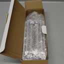 Meat Tenderizer for Kitchenaid, Meat Tenderize Attachment for Kitchenaid and Cuisinart Stand Mixer with Stainless Gears, White