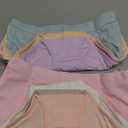 Domee Teen Girls Cotton Underwear Panties Briefs Pack of 8 Underpants (11-12 Years, Plain)