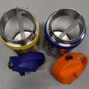 SANDJEST Kid Water Bottle 12oz with Straw Lid - 2-Pack Insulated Stainless Steel Water Bottles for Kids Boys Girls - Travel Cup for School Sports, Construction & Transportation