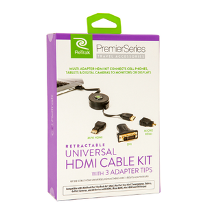 Retrak HDMI Cable Mini Micro DVI