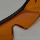 NoCry Blue Light Blocking Safety Glasses Over Eyeglasses with 100% UV Protection  UV Light Protection with Anti-Fog & Anti-Scratch Lenses; ANSI Z87.1 Certified  Adjustable Temples with Anti-Slip Tip