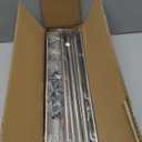 Wall Mounted Laundry Drying Rack, 29.92 inch Retractable Clothes Drying Rack, Foldable Laundry Rack Indoor with 6 Smooth Round Stainless Steel Rods, Space Saving for Laundry Room, Bathroom, Apartments