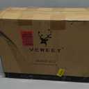 VEWEET Porcelain Dinnerware Sets for 4, 12 Pieces Plates and Bowls Set with Pink Floral, Kitchen Dishes Set Dining Ware for Family, Microwave and Dishwasher Safe, Series ANNIE