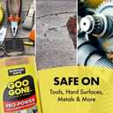 Goo Gone Spray Pro-Power Adhesive Remover with Scraper, Professional Strength, Easily Removes Wood Glue, Grease, Tar, Stickers, Goos, Wet Paint & Grime, Surface Safe, Fast Working, 16 Fl Oz