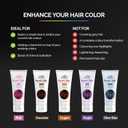 Herbishh Koloret Keratin Color Depositing Mask - 2-in-1 Deep Conditioner for Vibrant Refreshed Hair, Ideal for Dry Damaged Types, Salon-Worthy Shine at Home, Copper, 3.5 fl.oz