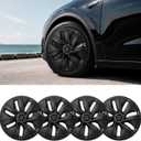 Tesla Model Y 19 Inch Wheel Covers Hubcaps Premium Accessories, 2021-2024 Model Y