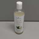 12oz Organic Aloe Vera Gel for Face, Skin, Hair & Sunburn Relief - From 100 Percent Pure Aloe Vera - Cold Pressed, Vegan, Unscented - Made in USA.