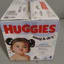 Huggies Size 4 Diapers, Snug & Dry Baby Diapers, Size 4 (22-37 lbs), 92 Count