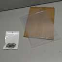 Popcorn Machine Door Panel Replacement 2-Pack Clear Thickened Pvc Protective Panels for Commercial Popcorn Makers 11.41X8.46 Inch Accessory