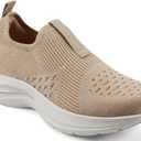 Easy Spirit Easywalk Women's Sneaker (5, Light Natural Multi) 