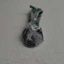 YOJOE Flat Plug Indoor Extension Cord 10 ft, 3 Prong 15A Power Cord, 14 Gauge Heavy Duty Black Extension Cord for Garage, Garden and Home, 14/3 SJTW, UL Listed