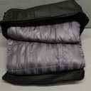 Weighted Blanket Queen Size (60"x80" 20lbs),Ultra Soft and Cozy Cooling Weighted Blanket Queen Size for Adult,Heavy Blanket with Machine Washable Soft Blanket, Stripe Grey