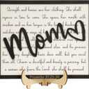 Christian Gifts For Mom Proverbs 31:25-30, Birthday, Valentines Gifts For Mom From Daughter, Son, Sentimental Keepsake For Mother Bible Verse, Mother's Day Religious Present For Women