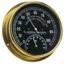 3780460 HTAB-169 Humidity and Temperature Dial Indicator with Black Face and Brass Case