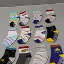 Evercute Toddler Girls Grip Socks 12 Pack Boys Non Slip Socks for Kids Anti Skid