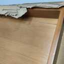 Larger Bamboo Serving Tray with Handles - Decorative Wooden Trays for Eating, Working, and Storing, Suitable for Use in Bedroom, Living Room, Kitchen, Bathroom, Outdoor Scenarios and More