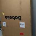 BABELIO 36 Inch Extra Tall Baby Gate with Cat Door,29.5-40" Metal Pet Door for Stairs,Doorways,House,Auto Close,Easy Walk Thru,Black