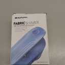 BEAUTURAL Fabric Shaver and Lint Remover, Sweater Defuzzer with 2-Speeds, 2 Replaceable Stainless Steel Blades, Battery Operated, Remove Clothes Fuzz, Lint Balls, Pills, Bobbles (Tufts Blue)